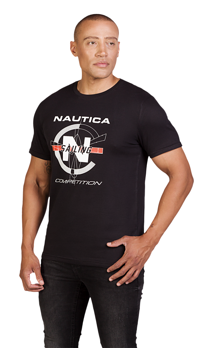 Shop Nautica Tech Men's Short Sleeve T-Shirt