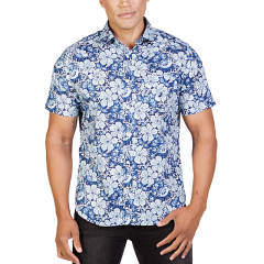 Nautica Men Floral Print Shirt